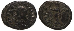 Claudius II : PAX AETERNA : SPQR in Exergue