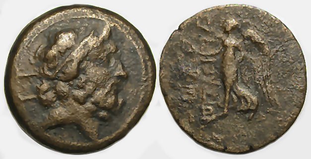 Elaioussa Sebaste, Islands off Cilicia Ae : Zeus / Nike