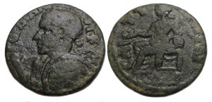 Gordian III Ae : Saitta Lydia : Kybele