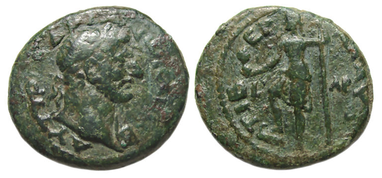 Hadrian Ae : Tiberias Claudiopolis : Tyche-Astarte
