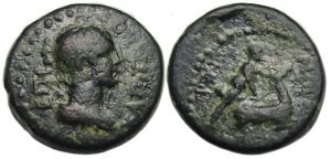 Hierocaesarea Lydia Ae : Artemis Persica / Artemis On Stag