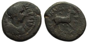 Hierocaesarea Lydia Ae : Artemis Persica / Stag Walking