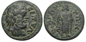Magnesia ad Sipylum Ae : Sipylos / Asklepios