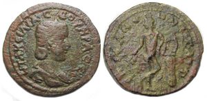 Otacilia Severa Ae : Epiphaneia Cilicia : Apollo
