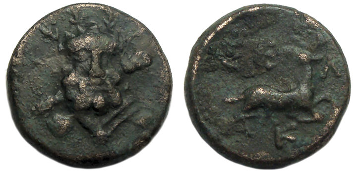 Selge Pisidia : Herakles and Club / Stag