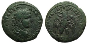 Severus Alexander Ae Tetrassarion : Marcianopolis : Eagle
