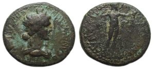 Synaus Phrygia Ae : Roma / Apollo with Bow