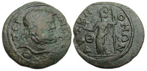 Termessos Pisidia Ae : Zeus / Athena