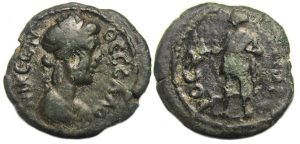 Thessalonica Macedon Ae : Tyche / Kabeiros
