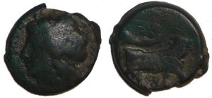 Campania Compulteria : Apollo / Man-Headed Bull